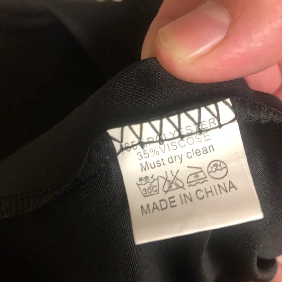 Reverse Brand Caged Style Studded Midi Dress in black size Medium - Picture 7 of 7